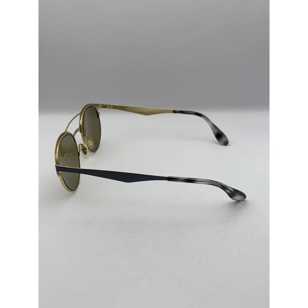 Ray-Ban RB 3545V 2913 49-20 Mens Gold Gray Round Eyeglasses Frame Only